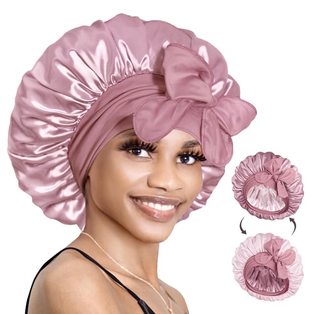 BONNET QUEEN Seidenhaube zum Schlafen mit Haarschutz für Nacht 🌙💤