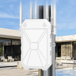 🚀 AX1800 Outdoor WLAN Repeater: Ultra-schnelle WiFi 6-Technologie & Allwettertauglich 🌧️