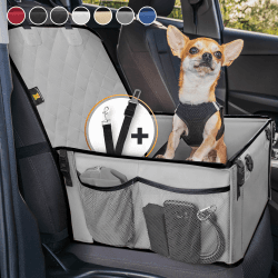 HELDENWERK Extra Stabiler Hunde Autositz - Wasserdichter Hundeautositz für Rück- und Vordersitz 🐾