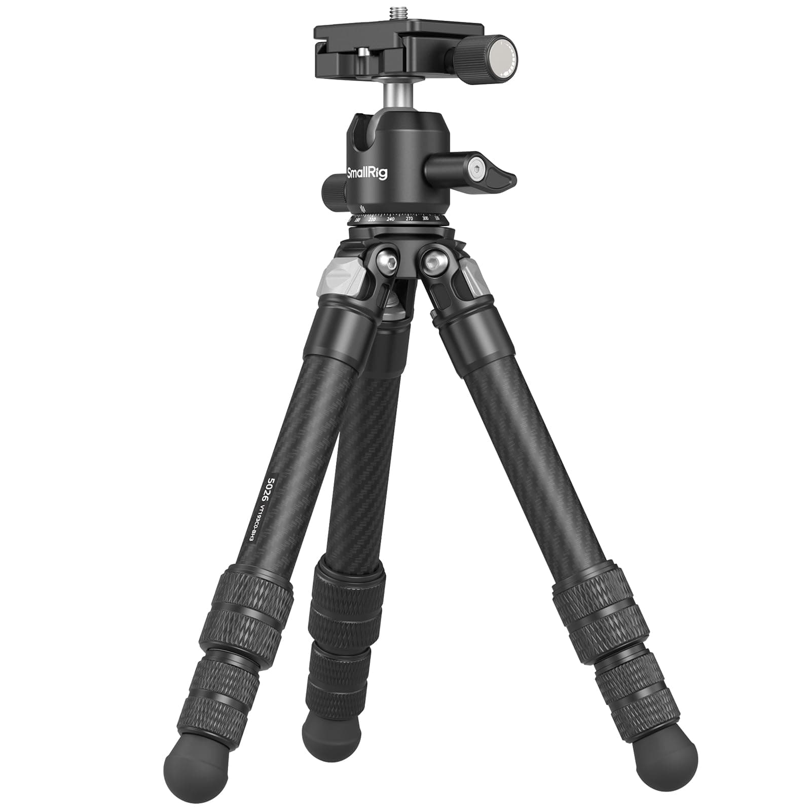 📸🔥 SMALLRIG Mini-Tischstativ aus Kohlefaser - Kompaktes 360°-Tischstativ-Set 🌟