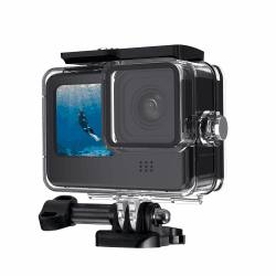 🌊📸 K&F Concept 60M/196FT Wasserdichtes Gehäuse für GoPro Hero 13 Schwarz