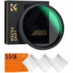 K&F Concept Nano X-Serie ND Filter 105mm Variabler Graufilter ND2-32 (1-5 Stop) Neutral Graufilter ❤️