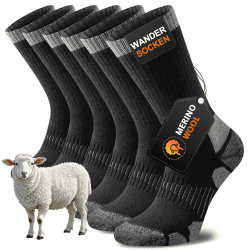 Niorasen Merino Wandersocken Herren Damen 🧦🌲