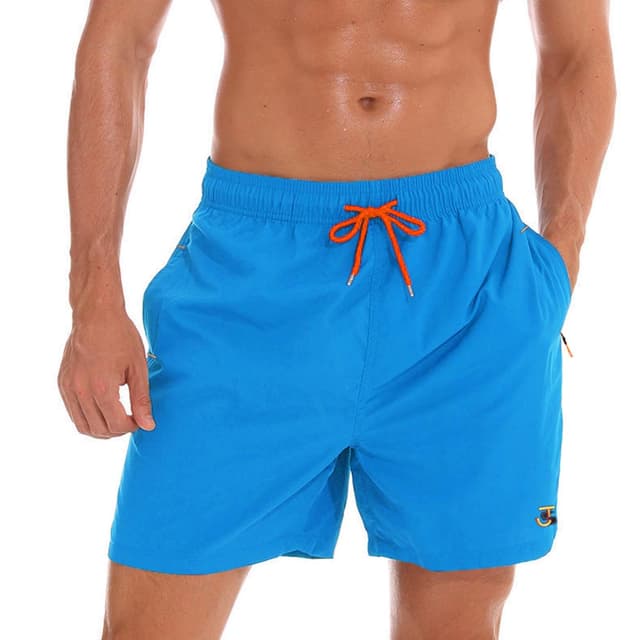 🏄‍♂️🩳 JustSun Badehose Herren mit Reißverschluss Schnelltrocknend XXL Navyblau