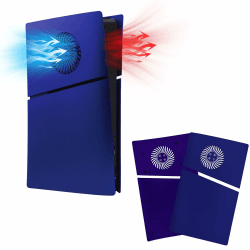 🎮 Mcbazel PS5 Slim Frontplattenersatz Faceplates - Schutz und Stil für Ihre PS5 Slim Digital Edition! 🔵