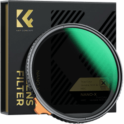 📸 K&F Concept Nano-X True Color Variabler ND Filter 77mm Graufilter ND2-32