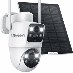 CZEview 4MP Überwachungskamera Aussen Akku 📷🔋🌞