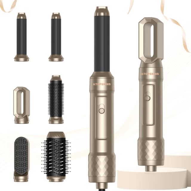 🌟 Atopskins Airstyler 6 in 1 Hair Dryer Brush Set 🌟