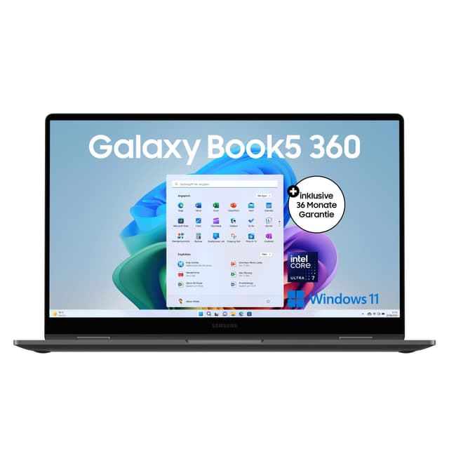 🌙 Samsung Galaxy Book5 360 15,6" 2-in-1-Laptop mit Intel Core Ultra 7 Prozessor
