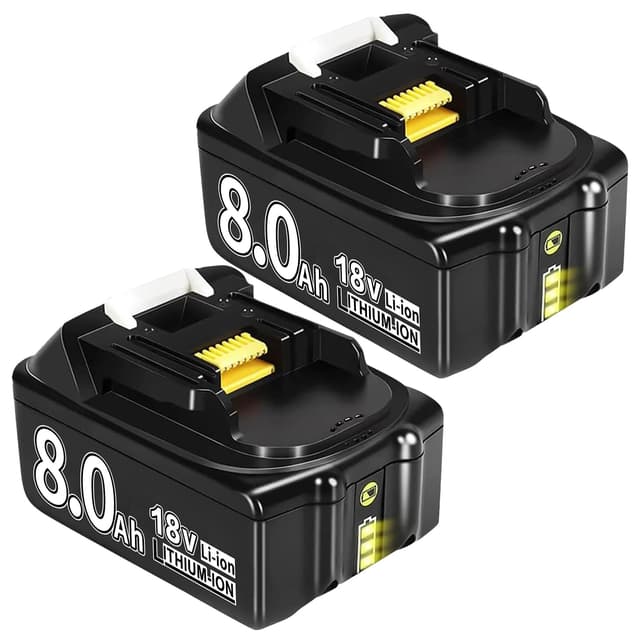 🔋 2×8000mAh Ersatzakku für Ma-Kita Akku 18v 8Ah Li-Ion 🔋