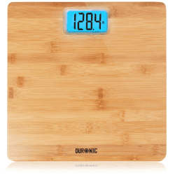 Duronic BS504 Bambus Holz Personenwaage 🌟 Digitale Waage bis 180 kg