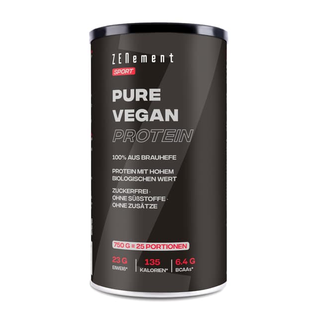 Reines Veganes Protein aus Bierhefe 🌿🌾 - Zuckerfrei & Hoher Biologischer Wert - 750g