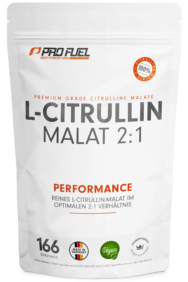 ProFuel L-Citrullin Malat 2:1 Pulver 500g für optimales Pre-Workout
