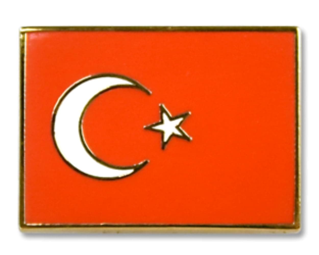 🇹🇷 Türkei Flaggenpin - Hochwertiger Anstecker aus Metall!