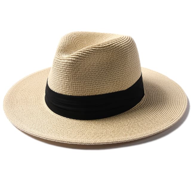 🌞👒 FURTALK Unisex Panamahut Breite Krempe Sonnenhut für Herren und Damen