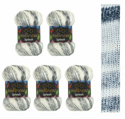 Wollbiene Splash Batik 500g Multicolor Strickwolle 😍🧶
