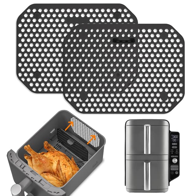 🔥 Deal! 2 Stück Spritzschutz Zubehör für Ninja Double Stack XL SL400EU und SL300EU 🍟