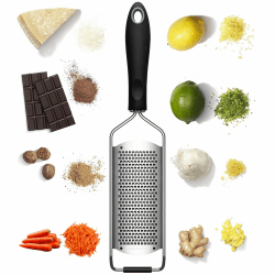 🧀🍋🔪 Premium Edelstahl Käsereibe & Zitronenreibe - Angebot!