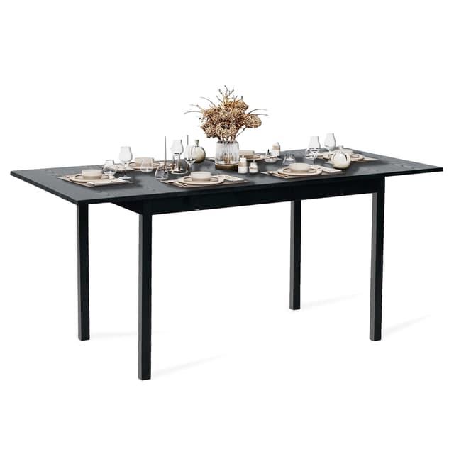 MEUBLE COSY Esstisch Ausziehbar Küchentisch für 4-6 Personen Vintage Industrial Esszimmertisch