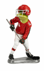 Formano Frosch Figur Eishockey-Spieler | Lustige Frosch-Deko für Sportfans 🏒🐸