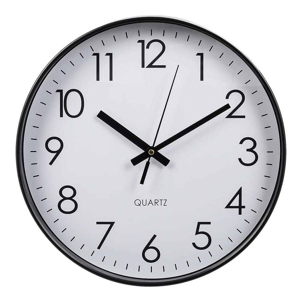 Warmiehomy Wanduhr 30cm 🕰️ Moderne Wanduhr ohne Tickgeräusche