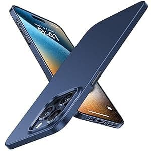 TORRAS Ultra Dünn für iPhone 15 Pro Hülle 📱💙