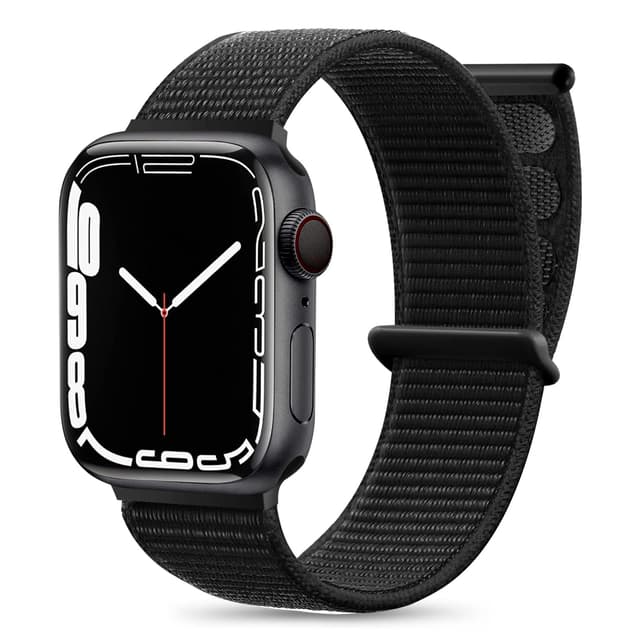 Maledan Nylon Armband Kompatibel mit Apple Watch | Verstellbares Sportarmband