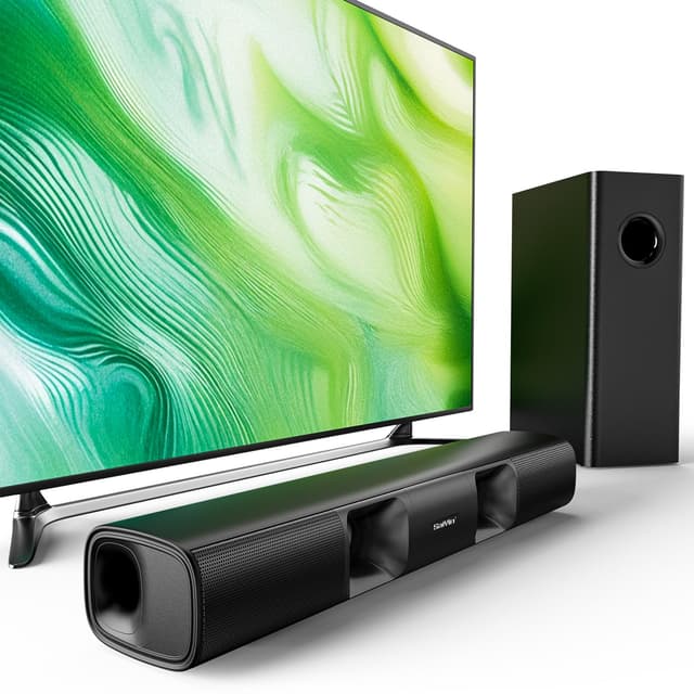Saiyin Soundbar für Smart TV 90W mit Subwoofer 🎵📺