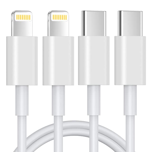 📱🔌 USB C Lightning Kabel 3M 2Pack, MFi-Zertifiziert für iPhone