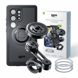 SP CONNECT Moto Bundle II AVM Xtreme | SPC+ | Samsung S24 Ultra | Handyhalter für Motorrad 🏍️🔒