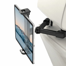 🚗 FINTIE Tablet Halterung Auto für iPad, Galaxy Tab, Kindle [360° drehbar] - Universal KFZ-Kopfstützen Halterung