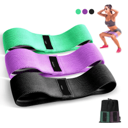 Fitnessbänder Stricken, Resistance Bands Widerstandsbänder, Yogagürtel Rutsch & Schweißfest
