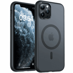 📱🔒 TOCOL iPhone 11 Pro Max Hülle für Magsafe - Schwarz