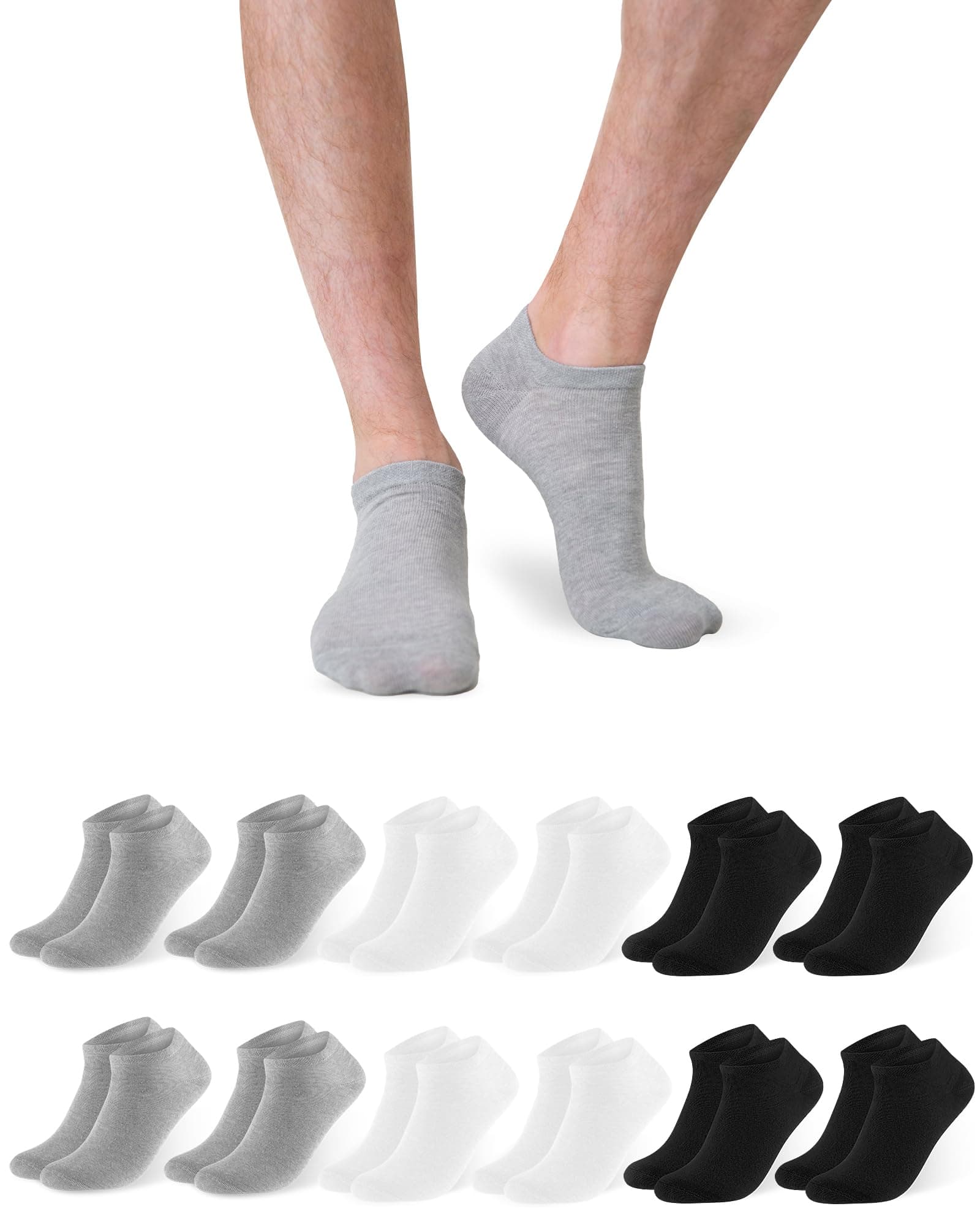 🧦 Libella Sneaker Socken Damen & Herren 12Paar Baumwolle Sportsocken