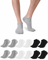 🧦 Libella Sneaker Socken Damen & Herren 12Paar Baumwolle Sportsocken
