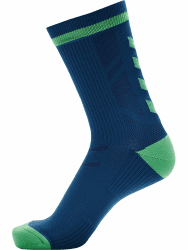 🧦🏐 hummel Unisex Elite Indoor Sock Low Pa Socken 27W x 30L GRÜN ASCH/BLAU KORALLE - 58% Rabatt!
