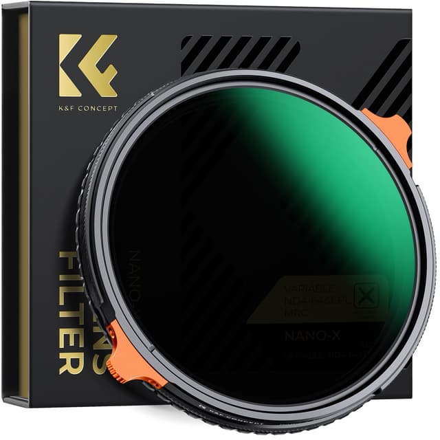 K&F Concept Nano-X ND Filter 82mm CPL&ND4-ND64 2-in-1 Graufilter und CPL Filter Polfilter ⭐