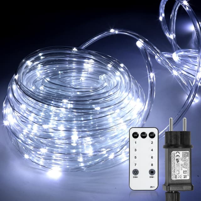 Angebot: Cecaylie Lichterschlauch Aussen 30m, 300LEDs Lichtschlauch Außen Innen