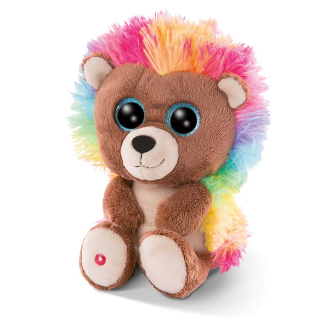 NICI 46625 Glubschis Igel Boswell - Kuscheltier mit Regenbogenstacheln 🦔