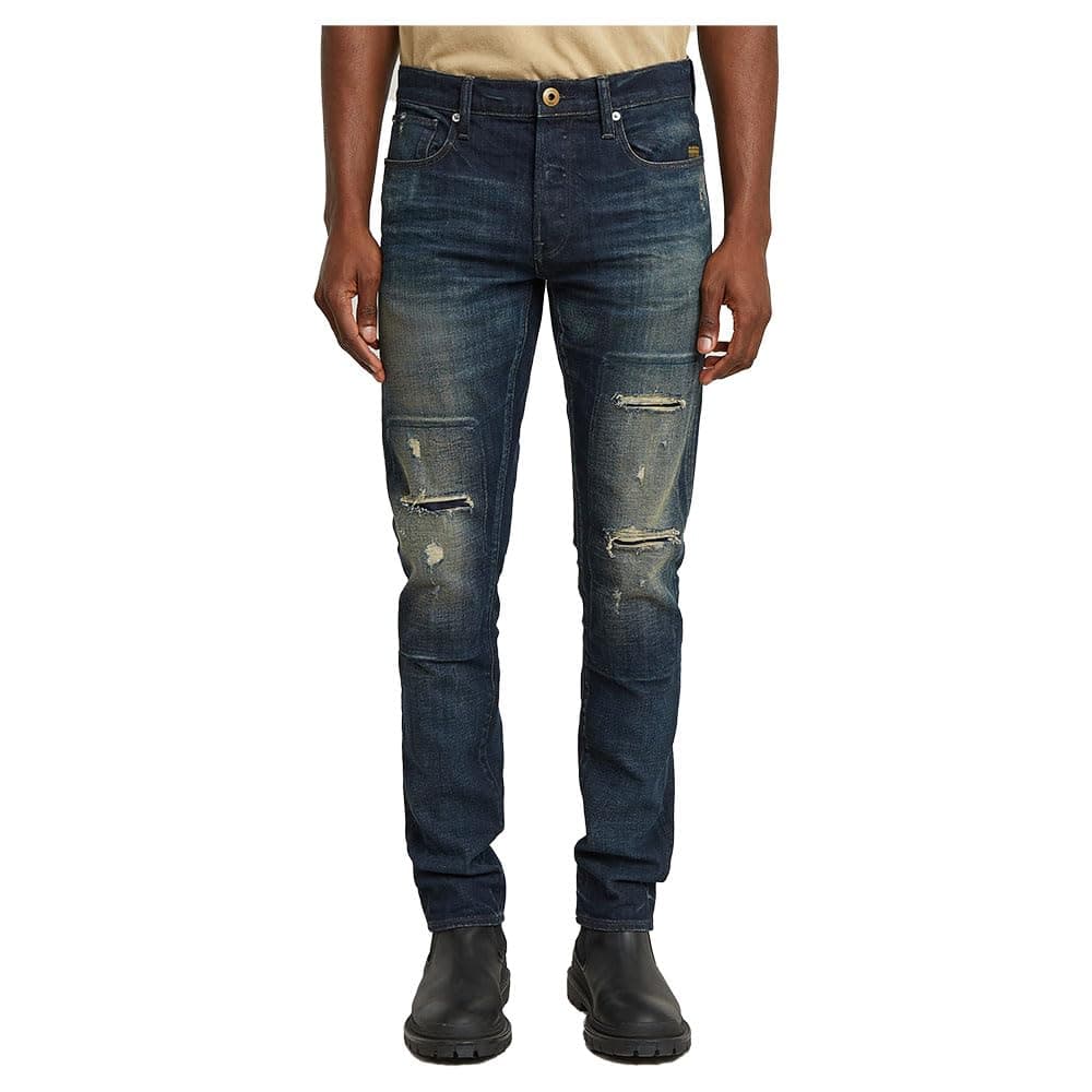 👖 G-STAR Herren 3301 Slim Jeans 32W / 30L Blau 👖