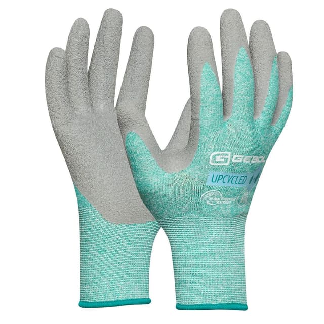 Angebot: Gebol Upcycled Grip Arbeitshandschuh | Nachhaltig & Griffstark | Größe M (Gr 8) | Türkis