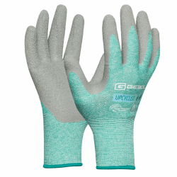 Angebot: Gebol Upcycled Grip Arbeitshandschuh | Nachhaltig & Griffstark | Größe M (Gr 8) | Türkis