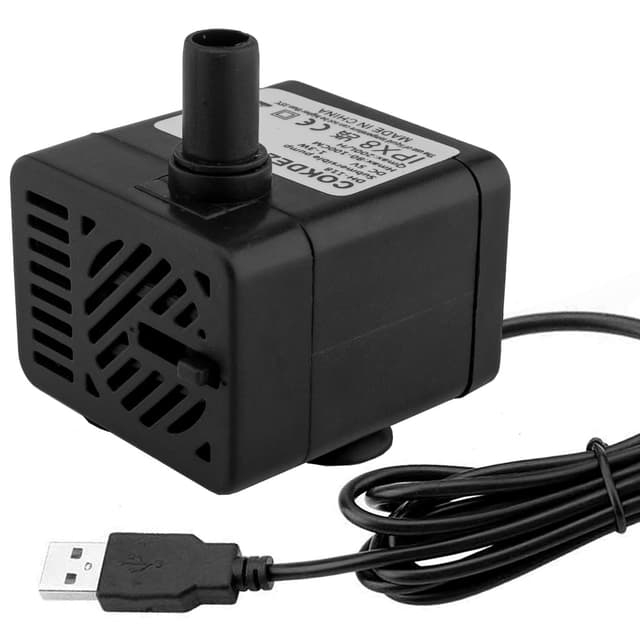 USB Mini Tauchwasserpumpe (DC 5V 1-3W 200L/H) 🐠🌿