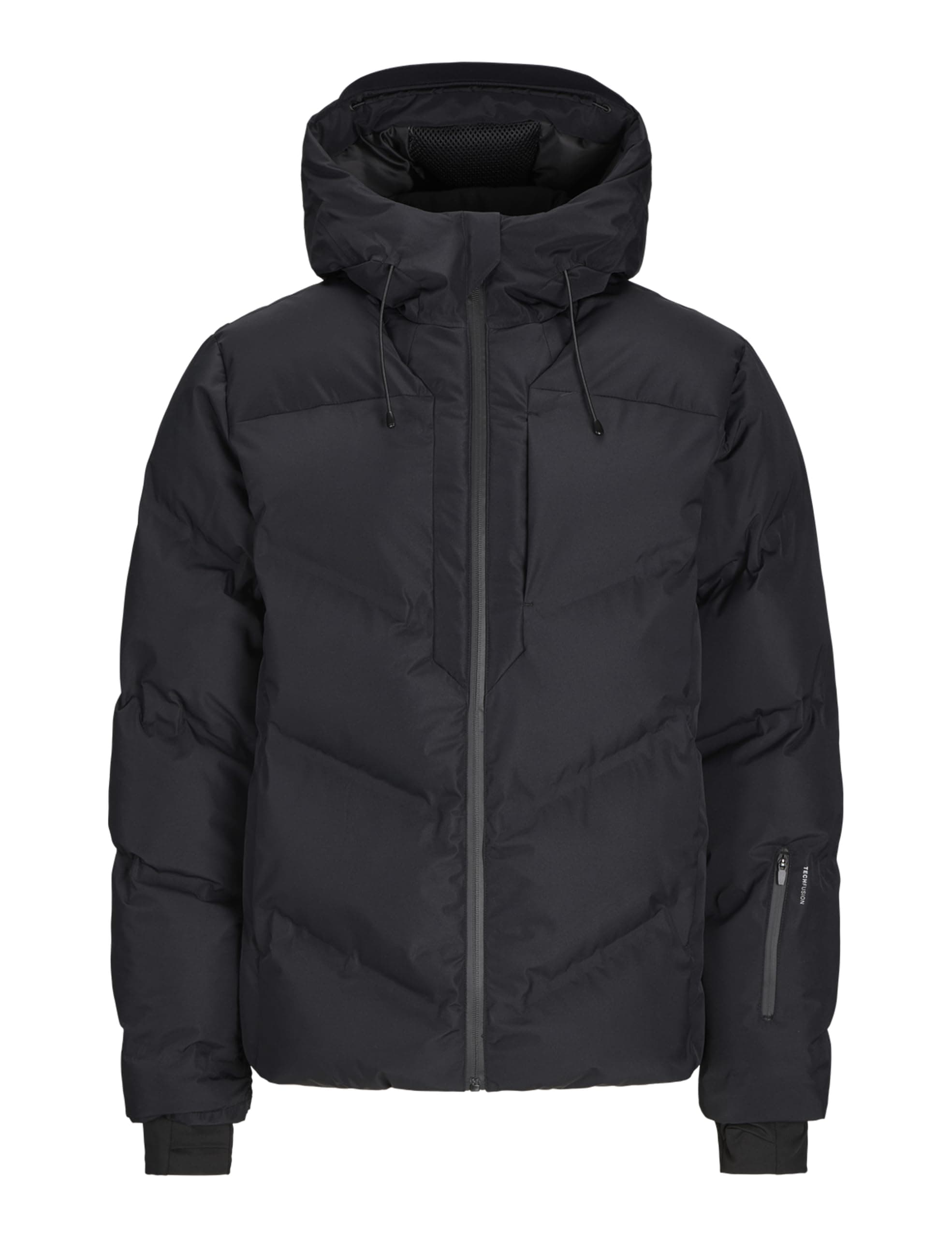 🔥 Super Sale! JACK & JONES Herren Jcoslay Heat Quilted Puffer Sn Pufferjacke XXL Schwarz