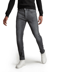 👖 Super Angebot! G-STAR Herren 3301 Slim Jeans Jeans 26W / 32L Grau