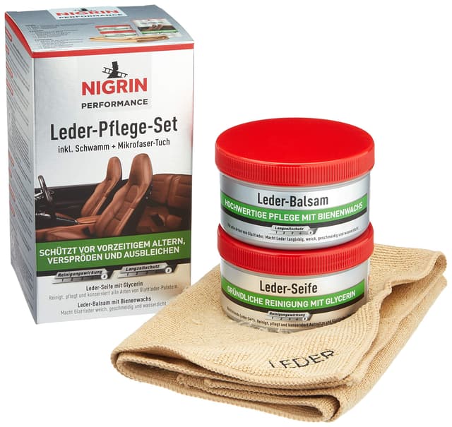 🌟 Angebot: NIGRIN Performance Leder-Pflege-Set 2x250ml 🌟