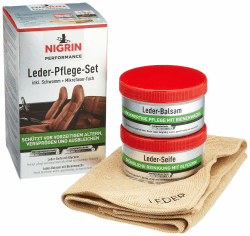 🌟 Angebot: NIGRIN Performance Leder-Pflege-Set 2x250ml 🌟