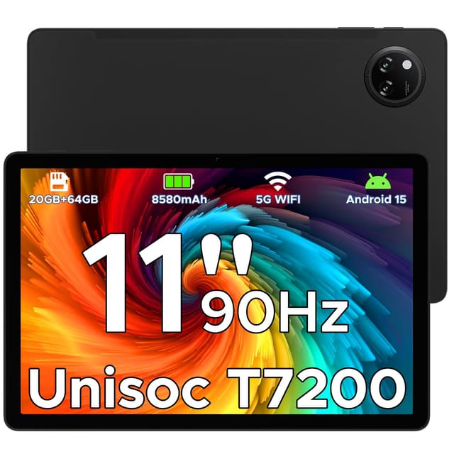 DOOGEE Tab A9+ Android 15 Tablet 11 Zoll 90Hz-1080P Octa-Core 20GB RAM+64GB ROM