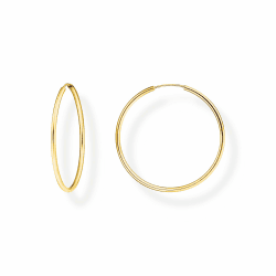 Thomas Sabo Creolen mittelgroß vergoldetes Silber CR728-413-39 🌟 Angebotspreis