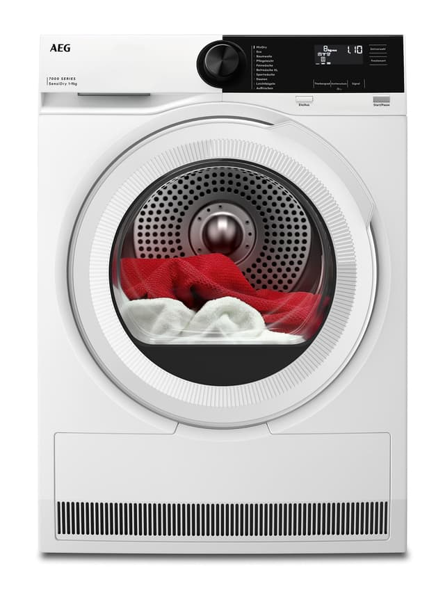 AEG Wärmepumpentrockner Serie 7000 | SensiDry Trockenverfahren 🌟